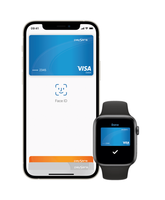 Apple Pay me kartelën tuaj Visa.